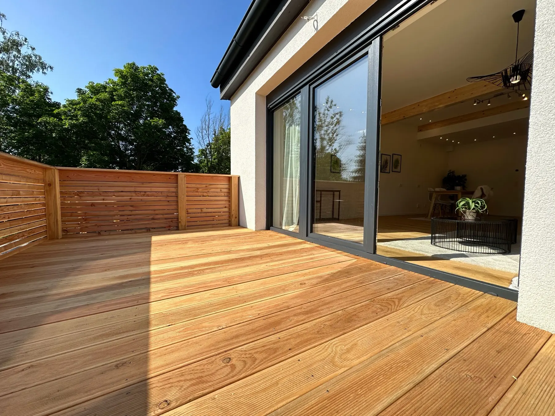 Balkon mit Blick